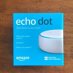 Brand new 3rd generation echo dot in original box